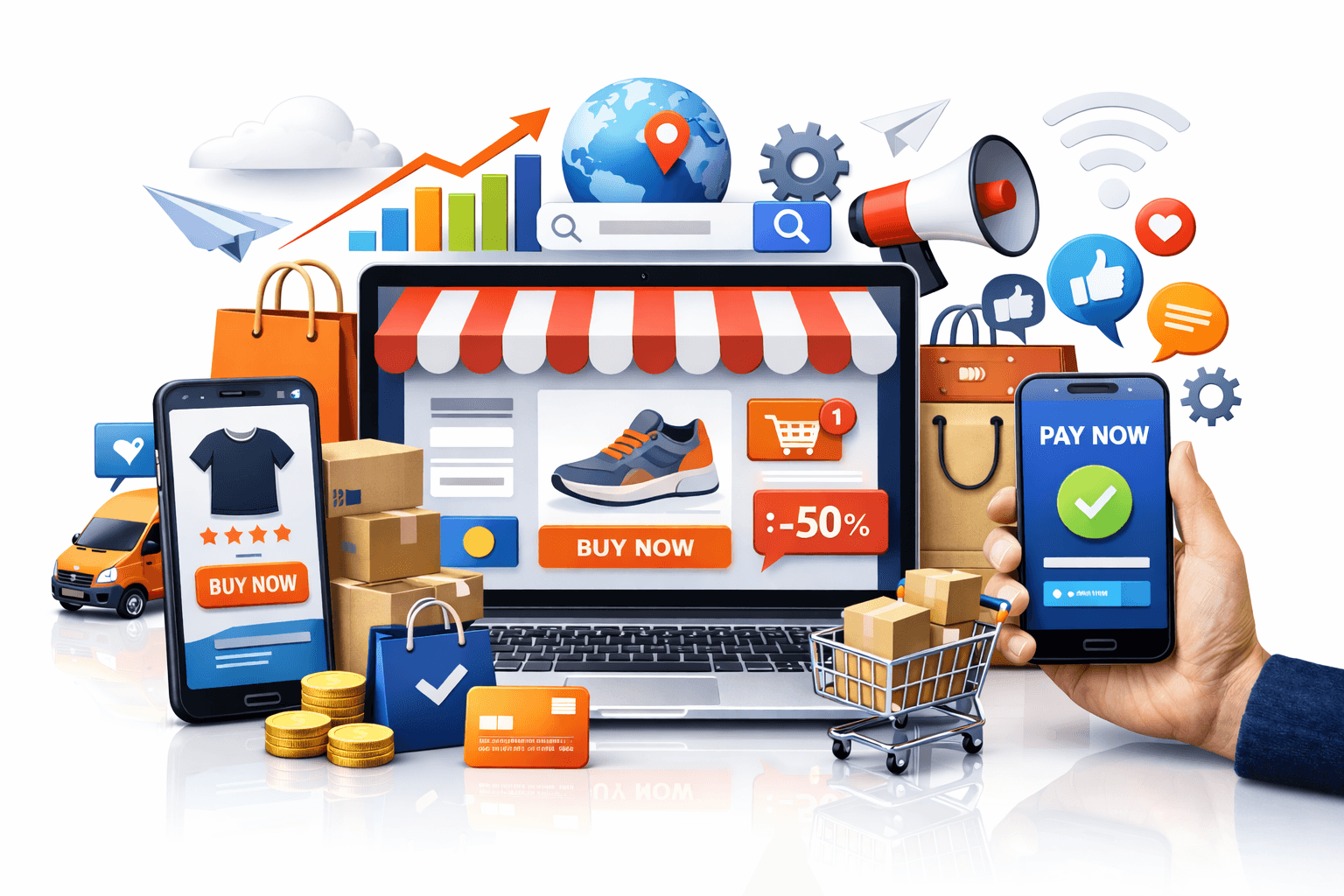 E-Commerce illustration
